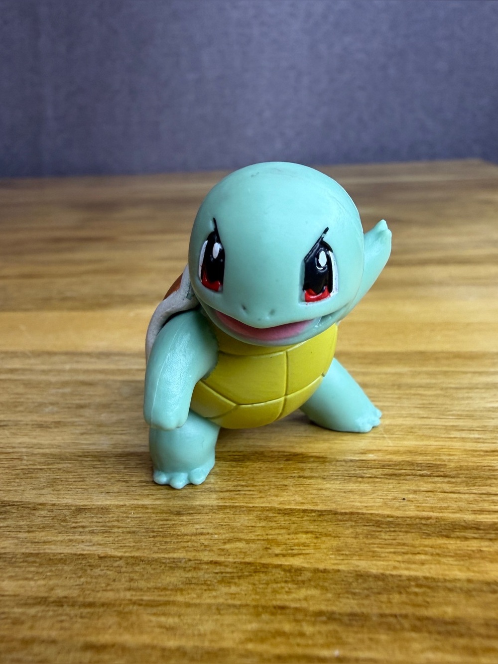 Pokemon Squirtle Mini Figure 2018 Battle Stance WCT Action Toy